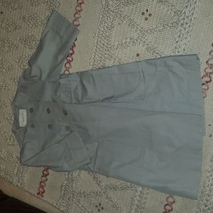 New Valette cotton linen coat size xs